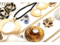 Collection Of Vintage Assorted Costume And Fashion Jewelry Pieces