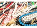 Large Collection Of Vintage Assorted Costume And Fashion Beads, Including Glass