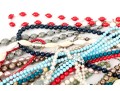 Large Collection Of Vintage Assorted Costume And Fashion Beads, Including Glass