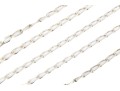 Collection Of Matching Sterling Silver Oval Link Necklaces, And Bracelet