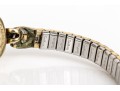 Hamilton Vintage 14k Yellow Gold Cased Watch With Steel Stretch Speidel Bracelet