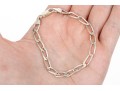 Collection Of Matching Sterling Silver Oval Link Necklaces, And Bracelet