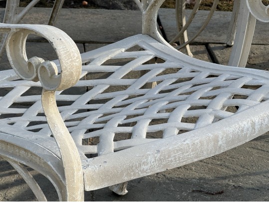 Cast Aluminum Outdoor Dining Set