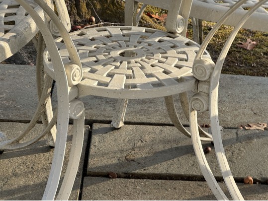Cast Aluminum Outdoor Dining Set