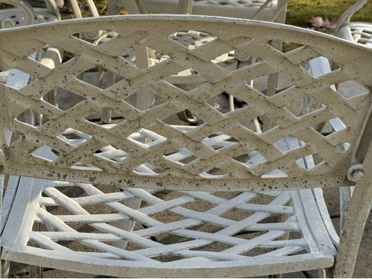 Cast Aluminum Outdoor Dining Set