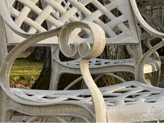 Cast Aluminum Outdoor Dining Set