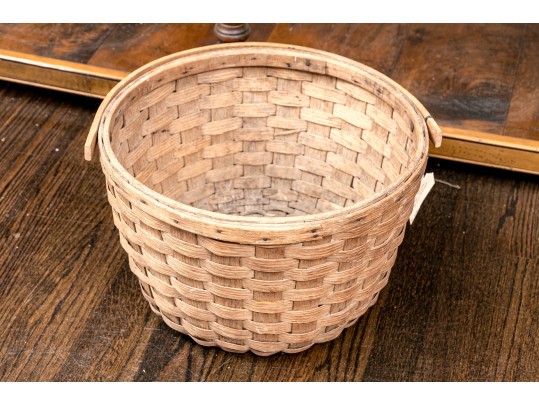 Collection Of Seven Antique American Woven Baskets