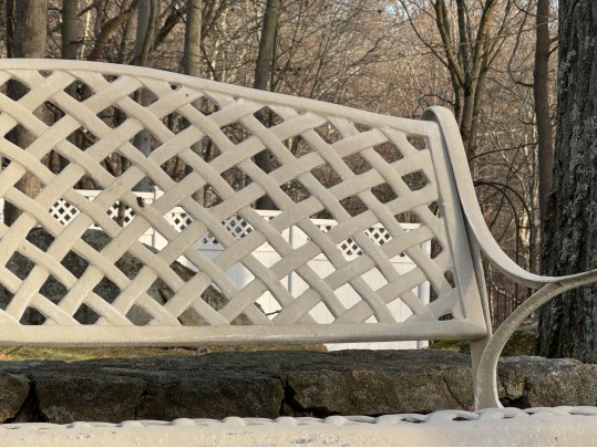 Cast Aluminum Garden Settee