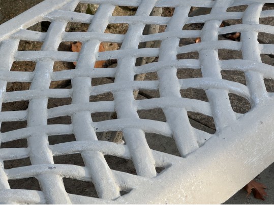 Cast Aluminum Garden Settee