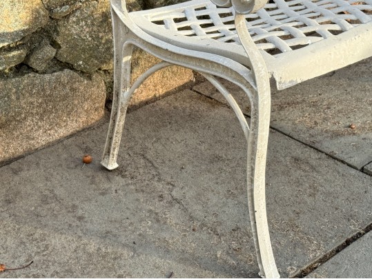 Cast Aluminum Garden Settee