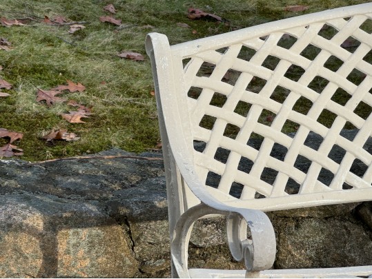 Cast Aluminum Garden Settee