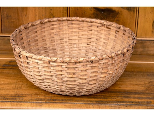 Collection Of Seven Antique American Woven Baskets