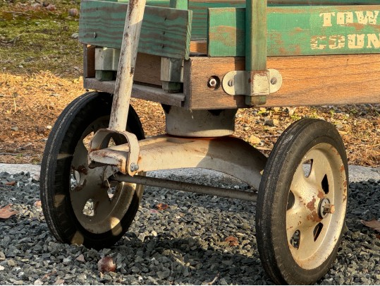 Vintage Radio Town And Country Paint Finished Wagon