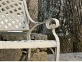 Cast Aluminum Garden Settee