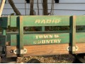 Vintage Radio Town And Country Paint Finished Wagon