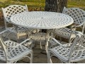 Cast Aluminum Outdoor Dining Set