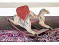 Adorable Antique American Children's Double Rocking Horse, Ca 1890-1920