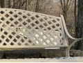Cast Aluminum Garden Settee