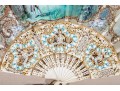 Antique Continental Framed Hand Painted Court Fan