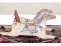 Adorable Antique American Children's Double Rocking Horse, Ca 1890-1920