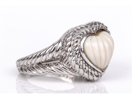 Judith Ripka Sterling Silver Collection Of Heart Motif Jewelry Pieces