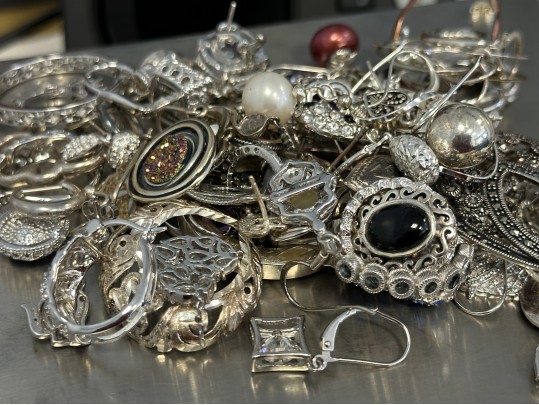 Sterling Silver Scrap Lot, 8.35 Gross Ozt. 