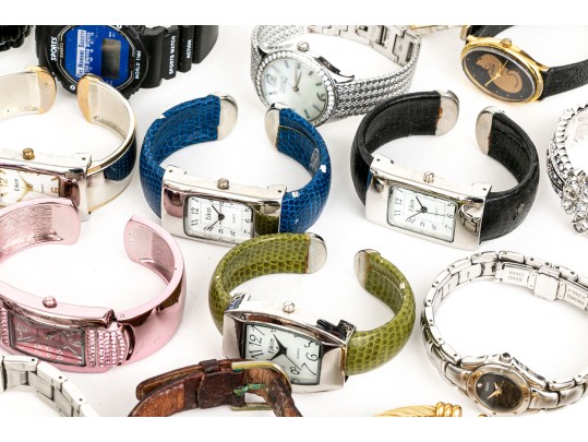 Assorted Collection Of Fun Fashion Watches, Including Skagen