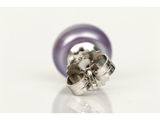 Collection Of Assorted Sterling Silver Cultured Freshwater Pearl And Ball Style Earrings