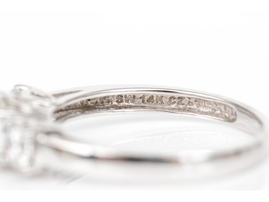 14k Gold Collection Of Five Assorted Rings, Sizes 6- To 7