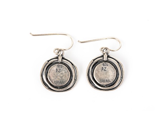 Collection Of Assorted Sterling Silver Fun Druzy Pendant Earrings