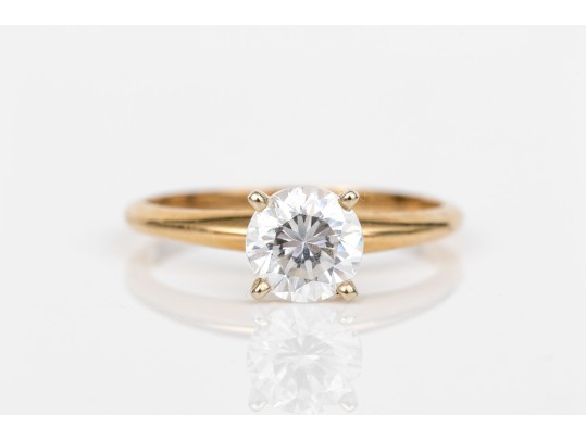 14k Gold Collection Of Five Assorted Rings, Sizes 6- To 7