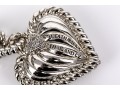 Judith Ripka Sterling Silver Collection Of Heart Motif Jewelry Pieces