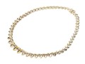 Sterling Silver Striking Graduated Faceted 18