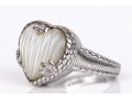 Judith Ripka Sterling Silver Collection Of Heart Motif Jewelry Pieces