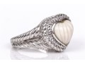 Judith Ripka Sterling Silver Collection Of Heart Motif Jewelry Pieces