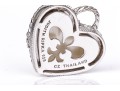 Judith Ripka Sterling Silver Collection Of Heart Motif Jewelry Pieces