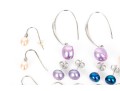 Collection Of Assorted Sterling Silver Cultured Freshwater Pearl And Ball Style Earrings