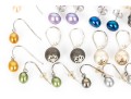 Collection Of Assorted Sterling Silver Cultured Freshwater Pearl And Ball Style Earrings