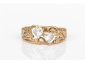 14k Gold Collection Of Five Assorted Rings, Sizes 6- To 7