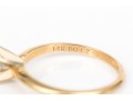 14k Gold Collection Of Five Assorted Rings, Sizes 6- To 7