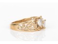 14k Gold Collection Of Five Assorted Rings, Sizes 6- To 7