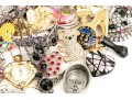 Large Collection Of Assorted Costume Jewelry Pieces