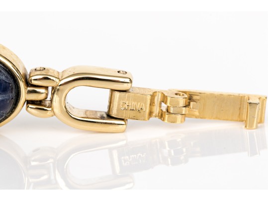 Fantastic Gruen Scarab Beetle Set Quartz Watch.