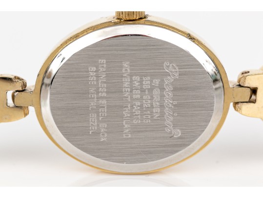 Fantastic Gruen Scarab Beetle Set Quartz Watch.