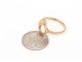 14k Yellow Gold Women's Icon Ring, Size 6