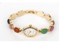 Fantastic Gruen Scarab Beetle Set Quartz Watch.