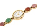 Fantastic Gruen Scarab Beetle Set Quartz Watch.