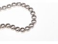 Sterling Silver Lovely Round Brilliant Cut CZ Line Bracelet