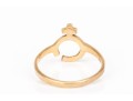 14k Yellow Gold Women's Icon Ring, Size 6