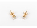 Classic 14K Brilliant Cut Diamond Stud Earrings, 0.5 TCW